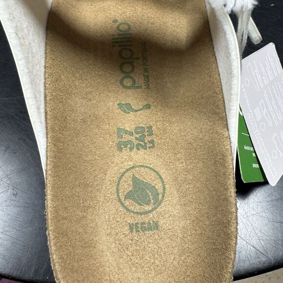 NEW Birkenstock Women's Size 6 Arizona Grooved Vegan Platform Papillio Sandals - Picture 8 of 8